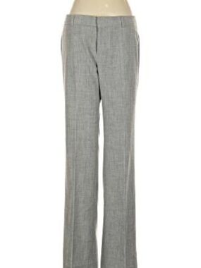 Banana Republic Factory Women's Gray Straight-Leg Dress Pants